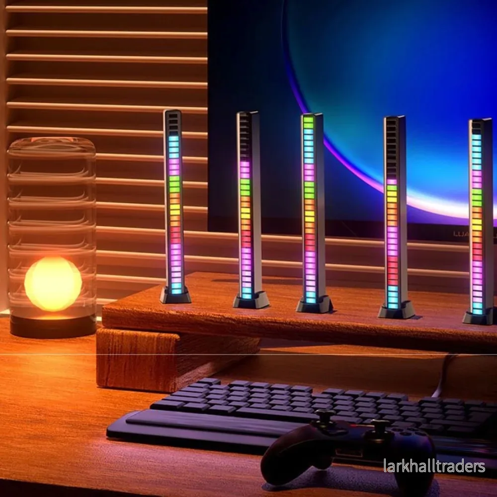 Gaming Ljudstyrd RGB Ljustång (16 LED) Gaming Ljudstyrd RGB Ljustång (16 LED)