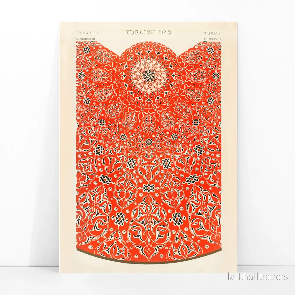 Turkiskt ornament Poster - Bild 3