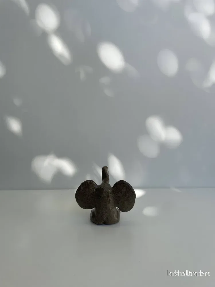 Elepanth skulptur ringhållare - Bild 3
