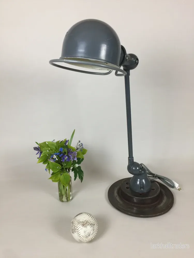 Jieldé bordslampa i grått med strömbrytare - Bild 3