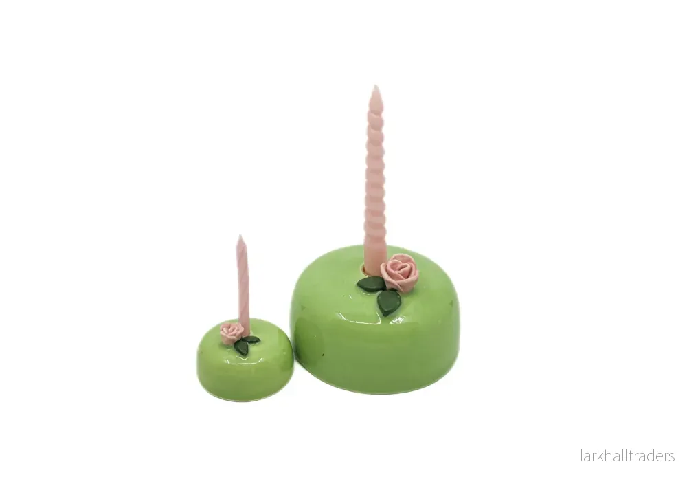 Tårtljushållare - Princess cake liten grön - Bild 3
