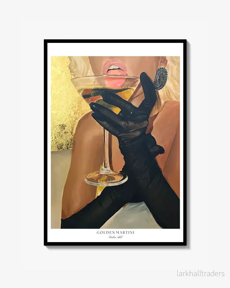 Golden Martini – Print
