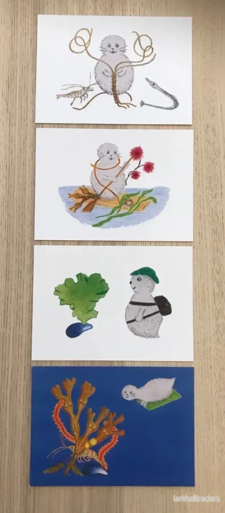 Norikos vykort 4 st - Bild 3