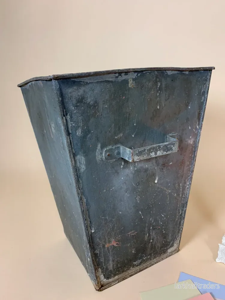 Liten plåtlåda i zink - Bild 3
