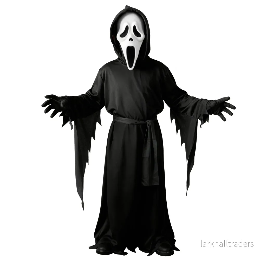 Barndräkt, Scream Ghost Face Barndräkt, Scream Ghost Face