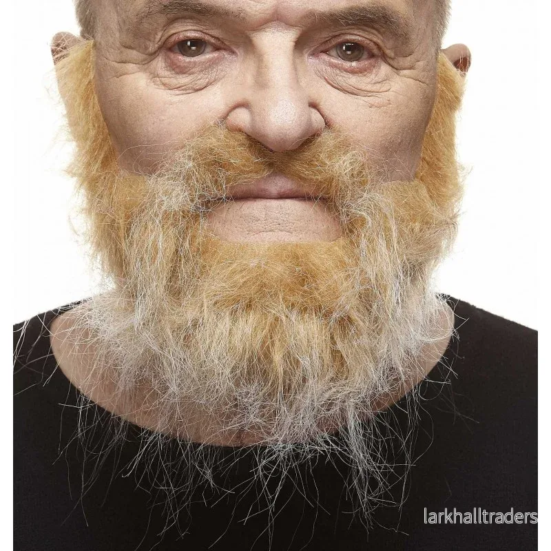 Mustasch med skägg, piomeer blond Mustasch med skägg, piomeer blond