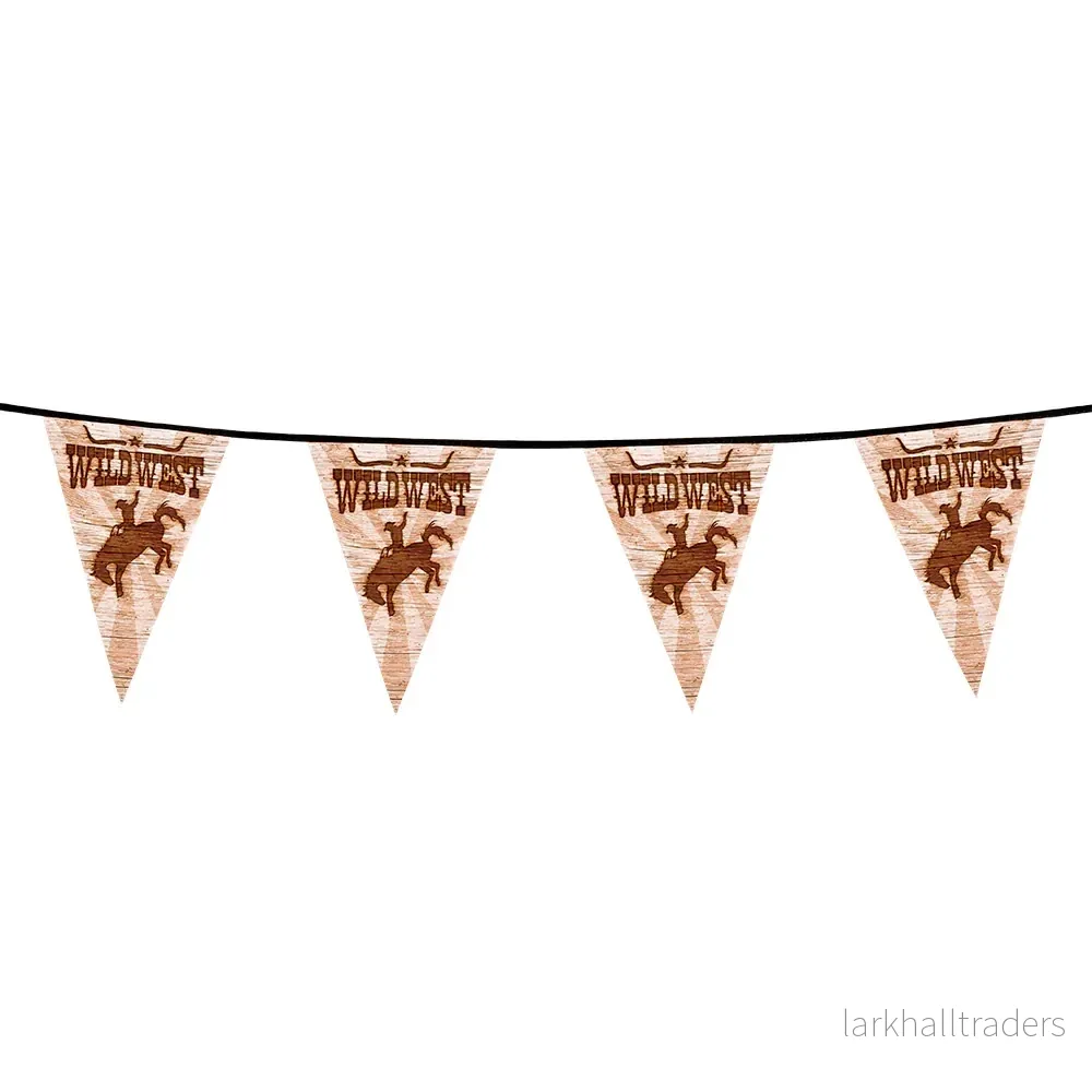 Flaggirlang, wild west 6 m Flaggirlang, wild west 6 m