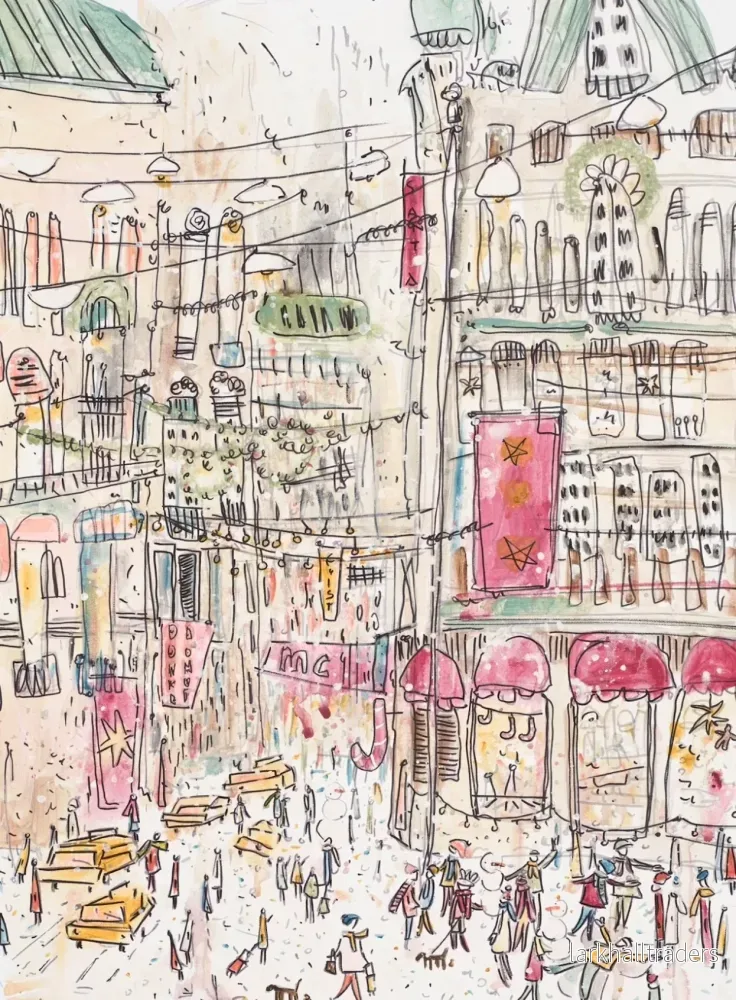 Christmas in the city Print - Bild 3