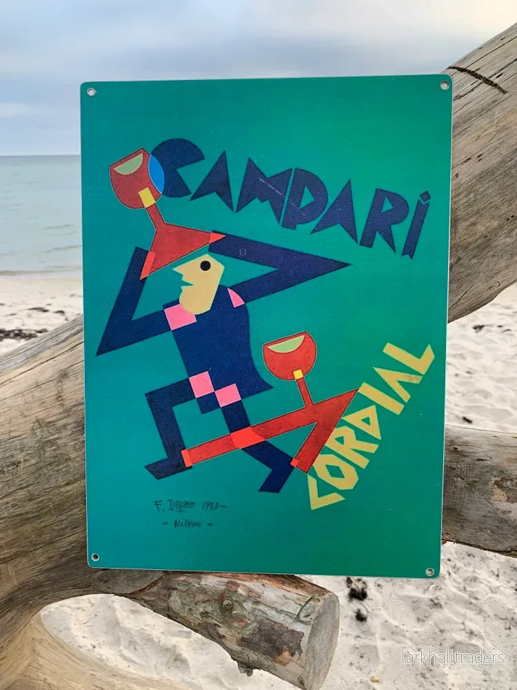 Campari reklam tecken Campari reklam tecken
