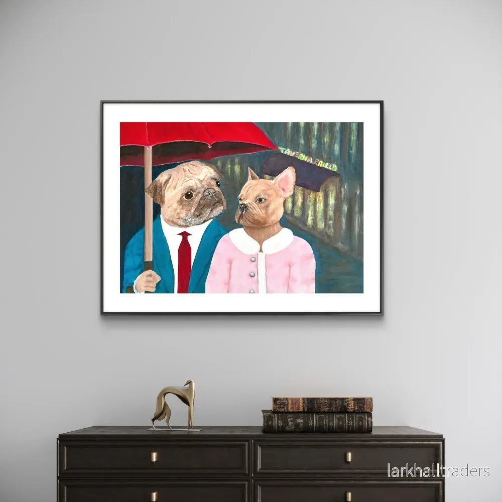 Ett ögonblick i regnet , Fine Art Print Ett ögonblick i regnet , Fine Art Print