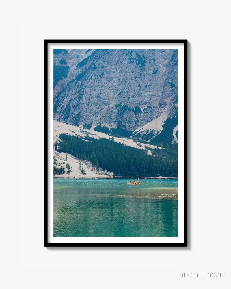 Lago di Braies - Poster