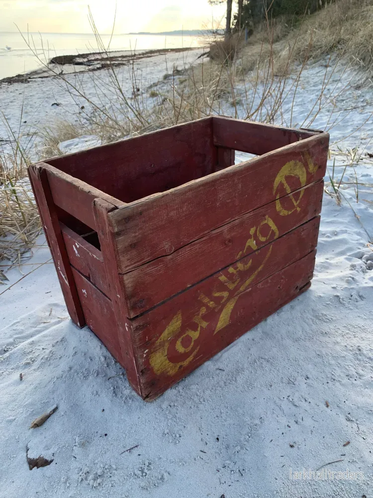Mycket gammal öllåda från Carlsberg - Bild 2