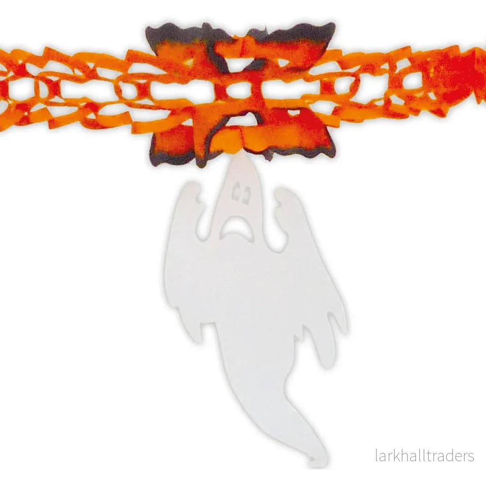 Halloweengirlang, spöke 300 cm - Bild 3