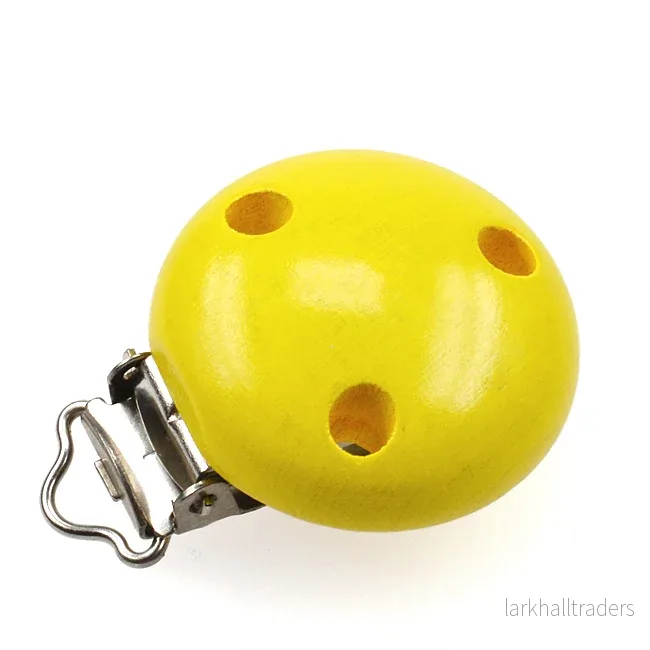 Premium-Träclips *classic*, solgul Premium-Träclips *classic*, solgul