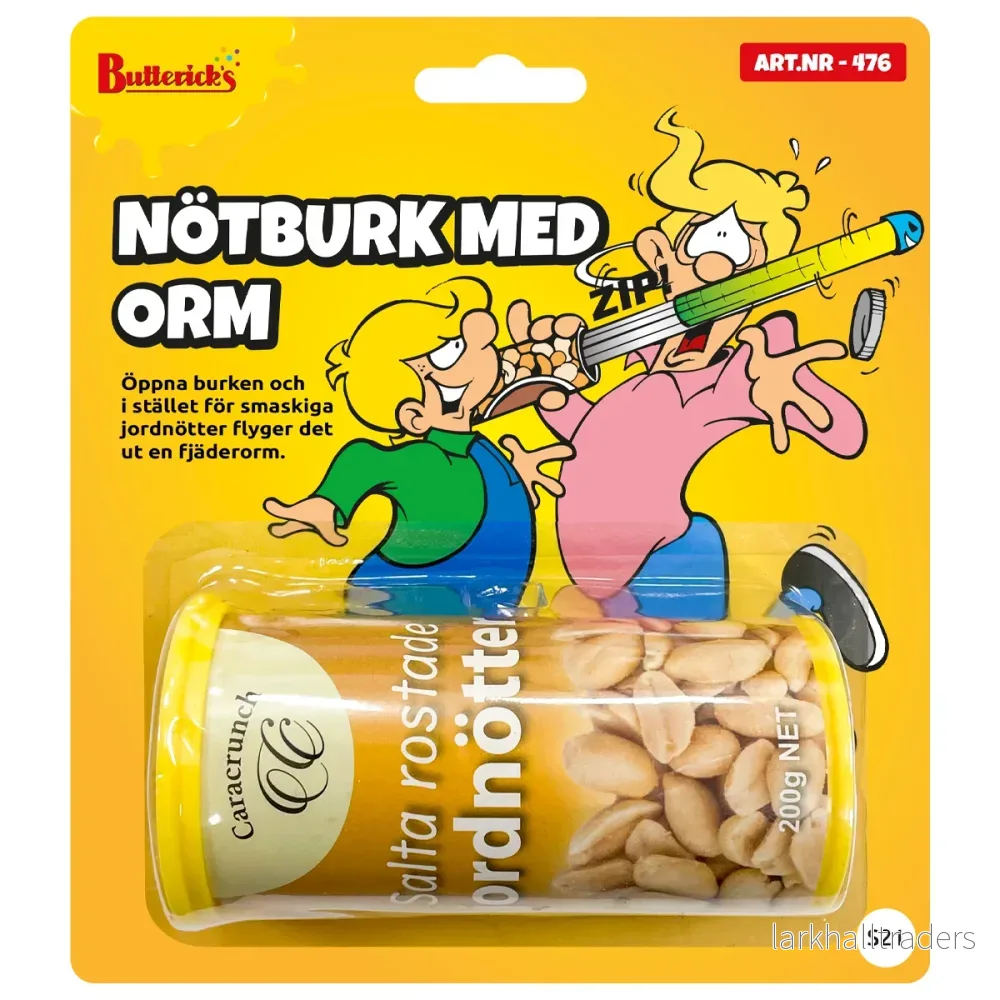 Nötburk med orm Nötburk med orm