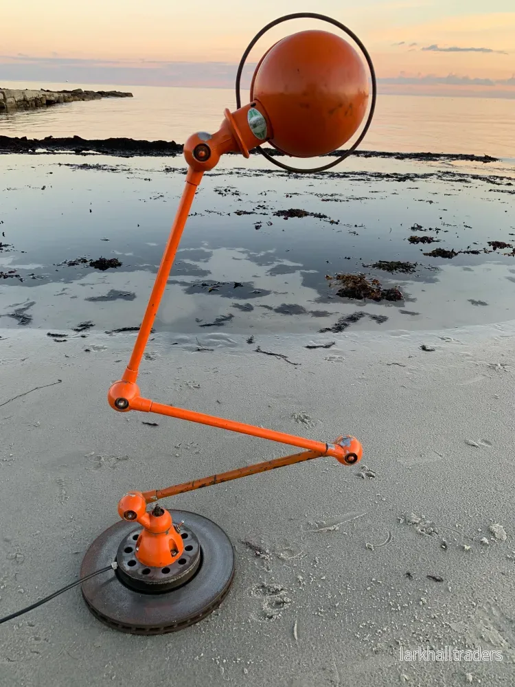 Jieldé bord/golvlampa med 3 armar - Orange - Bild 2