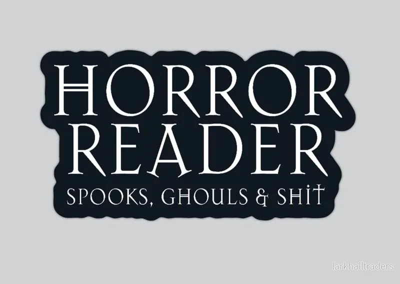Vinyl sticker - Horror Reader - Bild 2