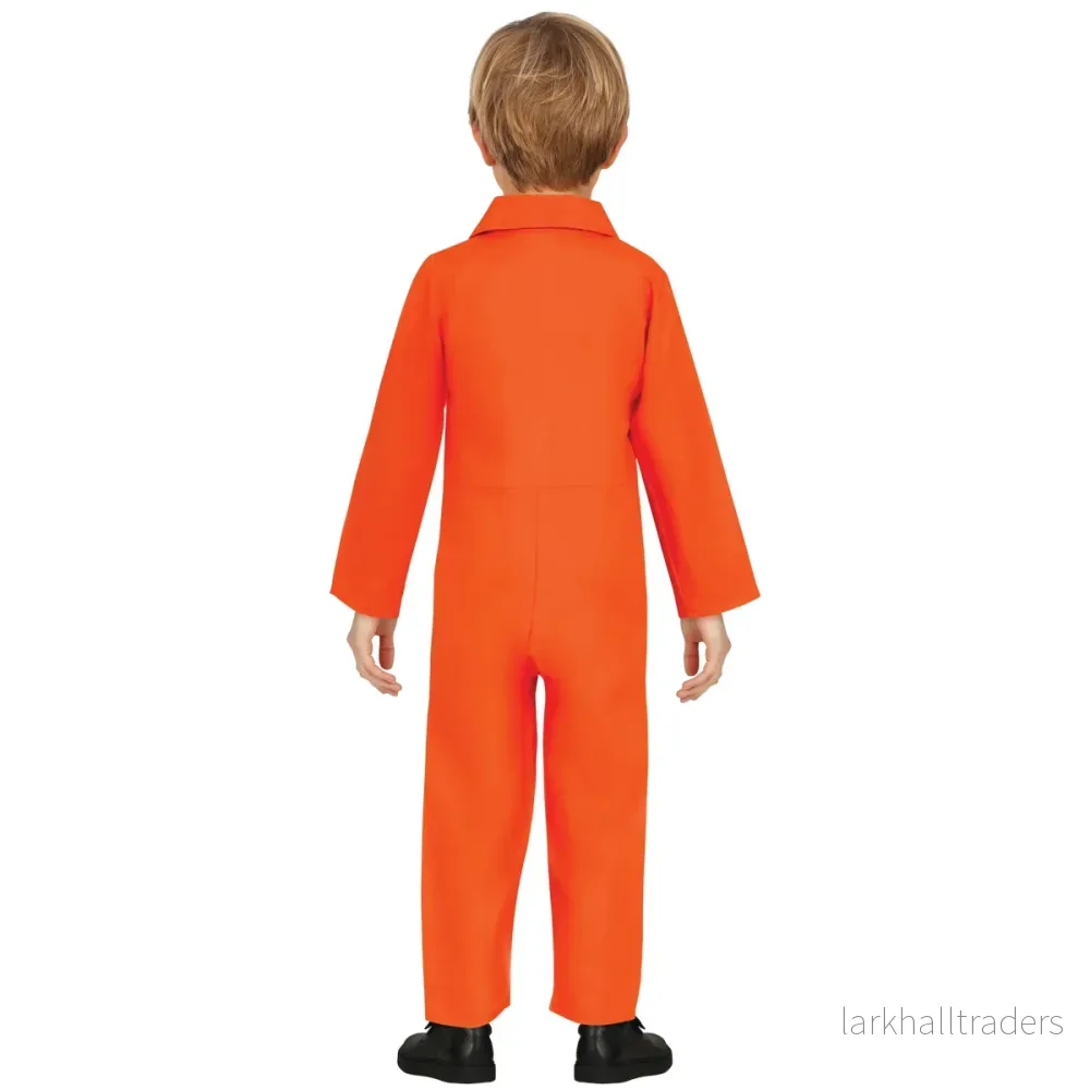 Barndräkt, fånge orange - Bild 3