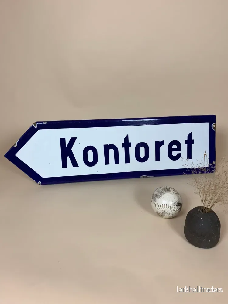 Emaljskylt - Kontoret - Bild 3